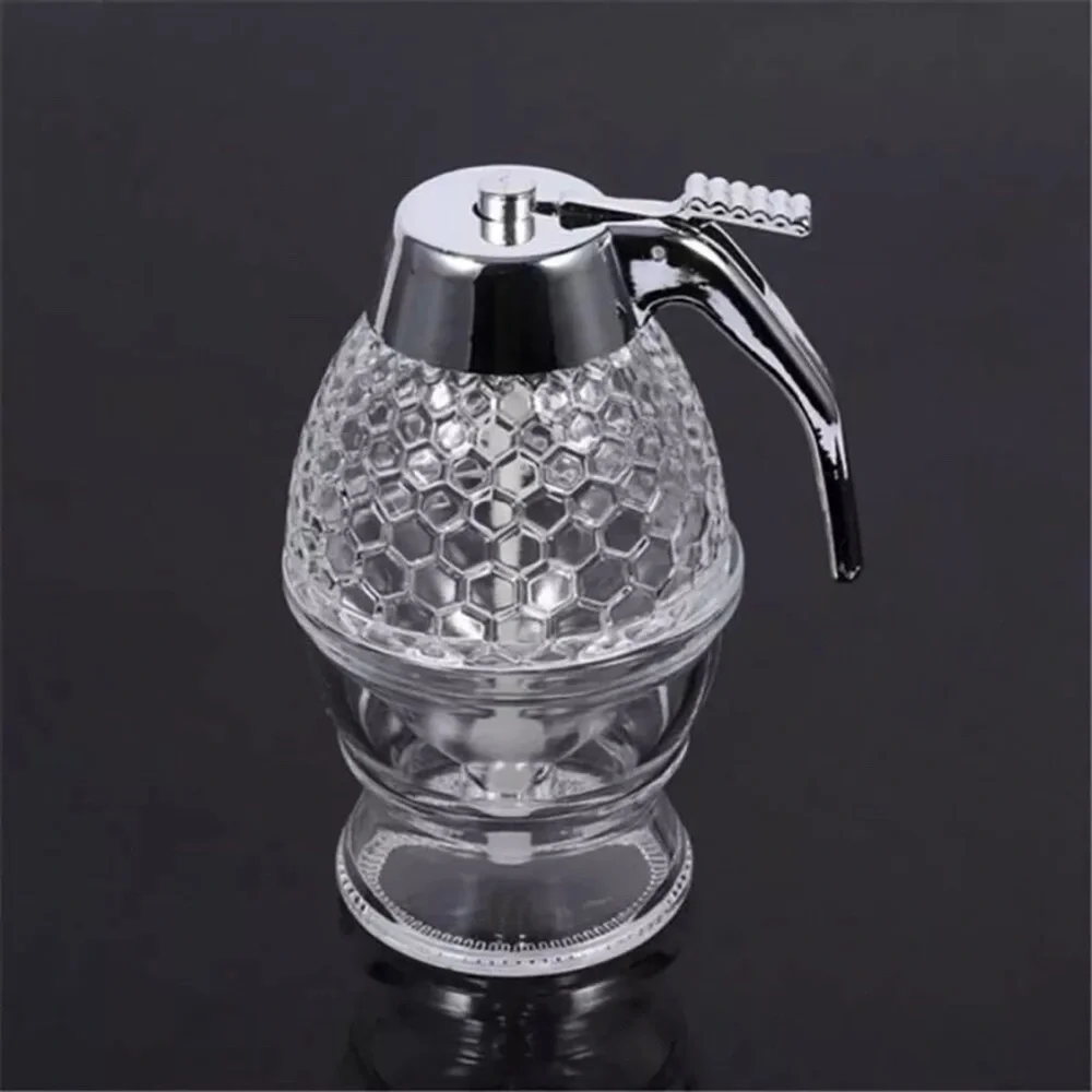 Norpro Honey/Syrup Dispenser Glass 8oz Drip